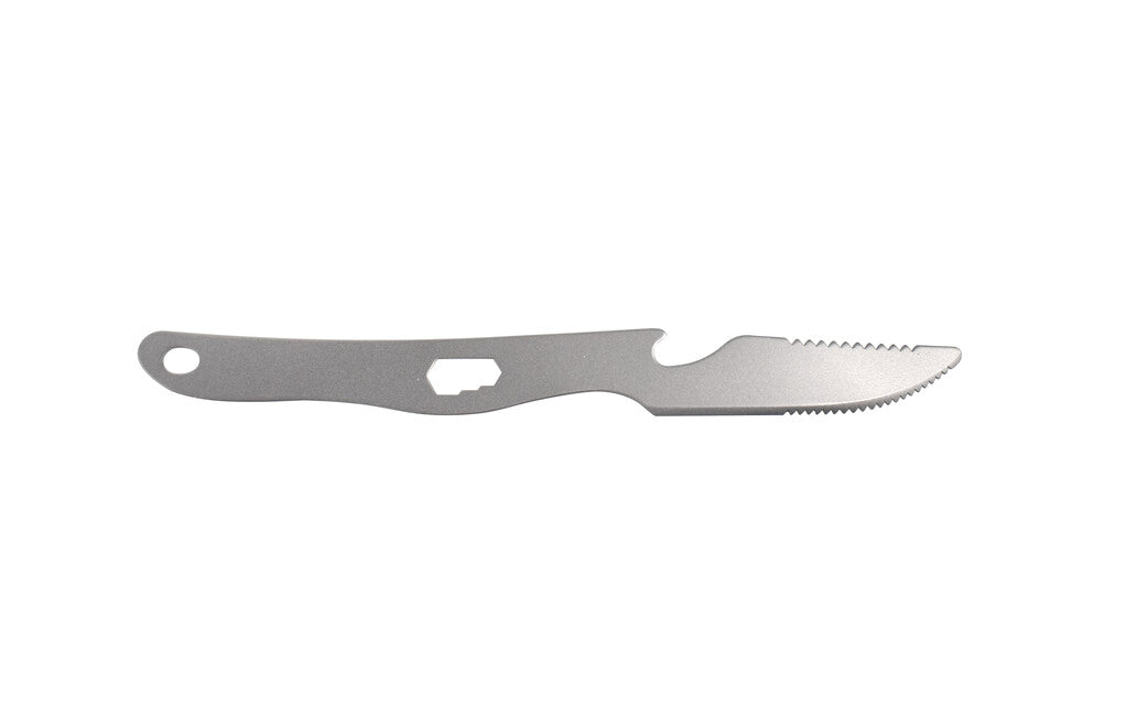 Origin Outdoors Titanium Recent Τιτανένιο Σετ Μαχαιροπίρουνων 3 τεμαχίων με Ανοιχτήρι και Κλειδί