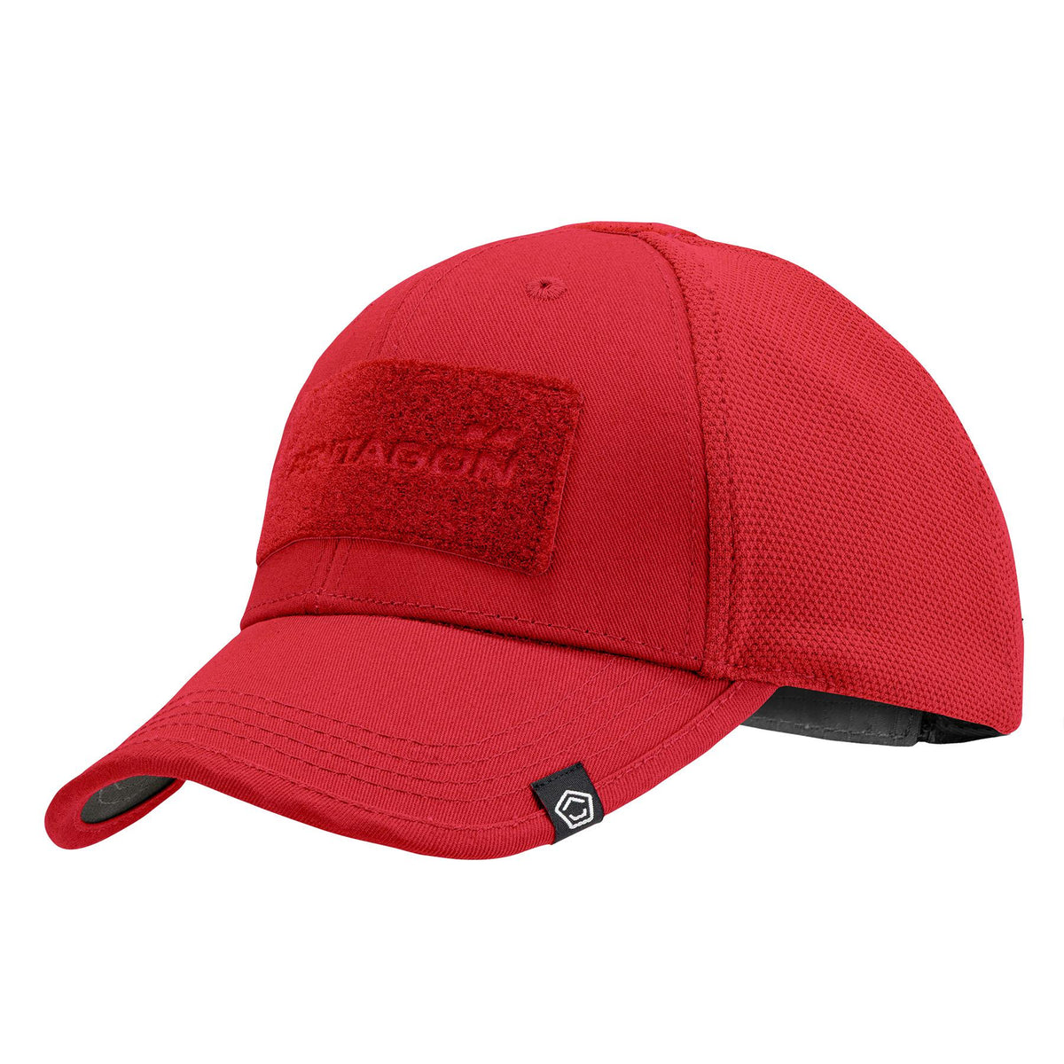 Pentagon Raptor Καπέλο Twill/Mesh, κόκκινο