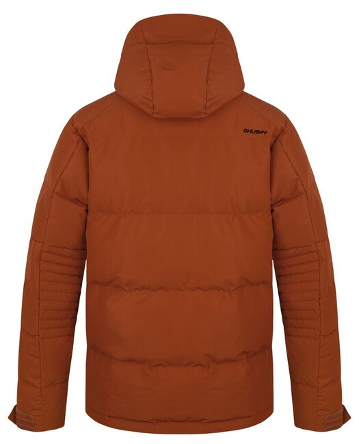 HUSKY Norel men's padded winter jacket, brown