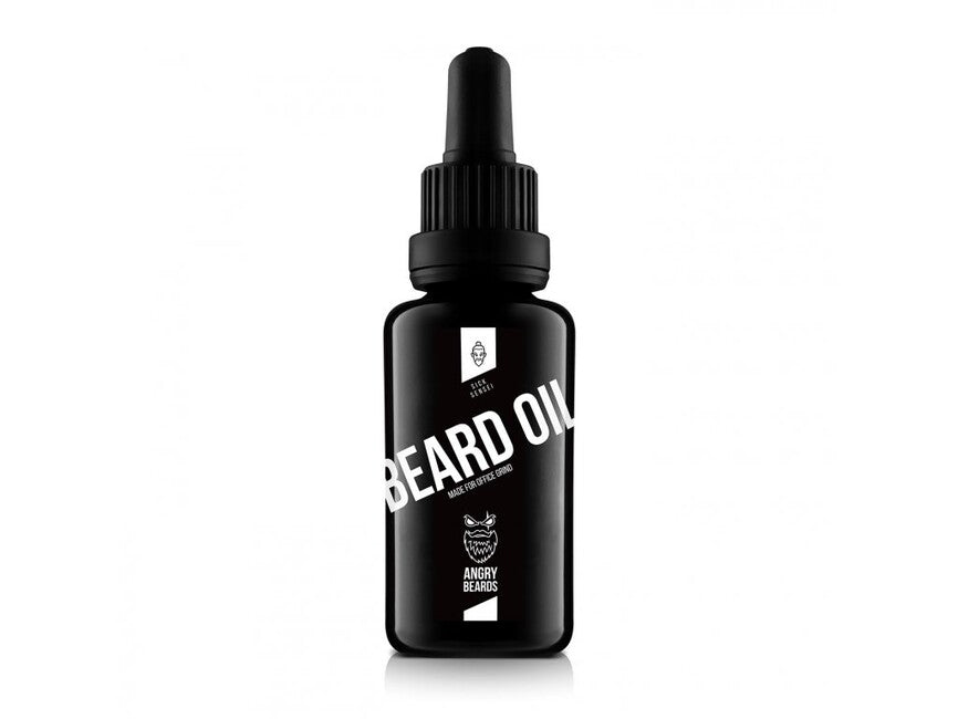 Angry Beards Sick Sensei Λάδι Γενειάδας και Μουστακιού, Μωβ 30 ml