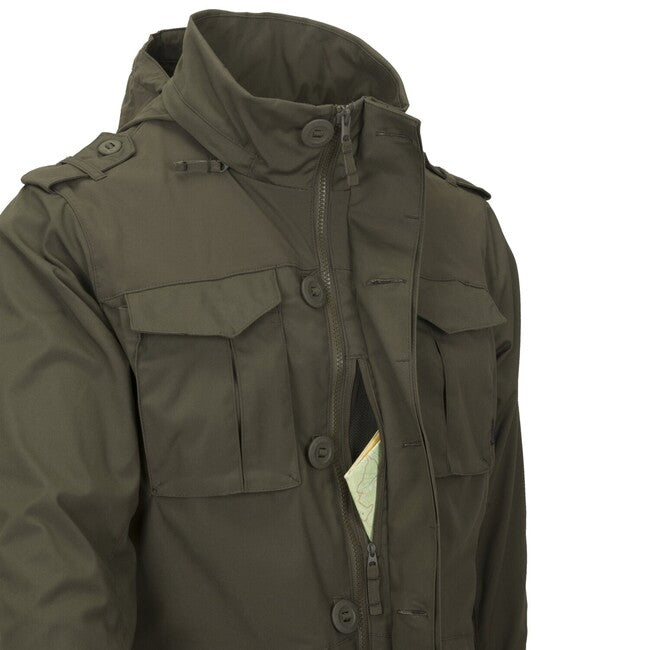 Helikon-Tex Covert M-65 μπουφάν, καφέ / μαύρο