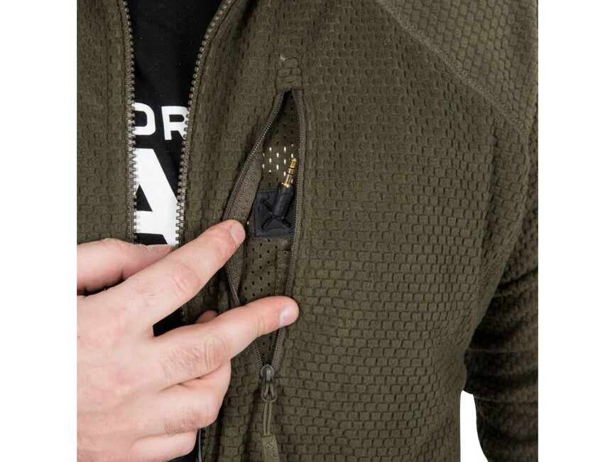 Helikon-Tex Alpha Tactical Φούτερ Fleece, Σκούρο Γκρι