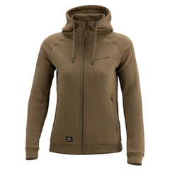 Pentagon Aphrodite women's zip-up sweatshirt, coyote
