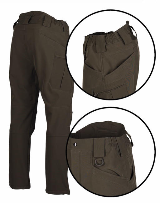 Mil-Tec Assault Παντελόνι Softshell Με Θερμική Επένδυση