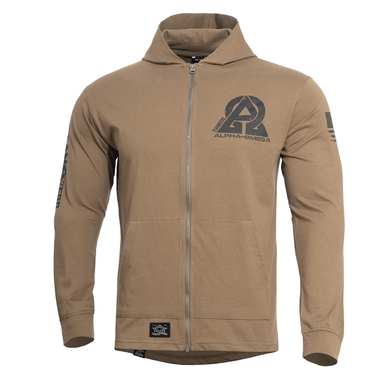 Pentagon Agis Instructor Zero Φούτερ με Κουκούλα 165g/m2, Coyote