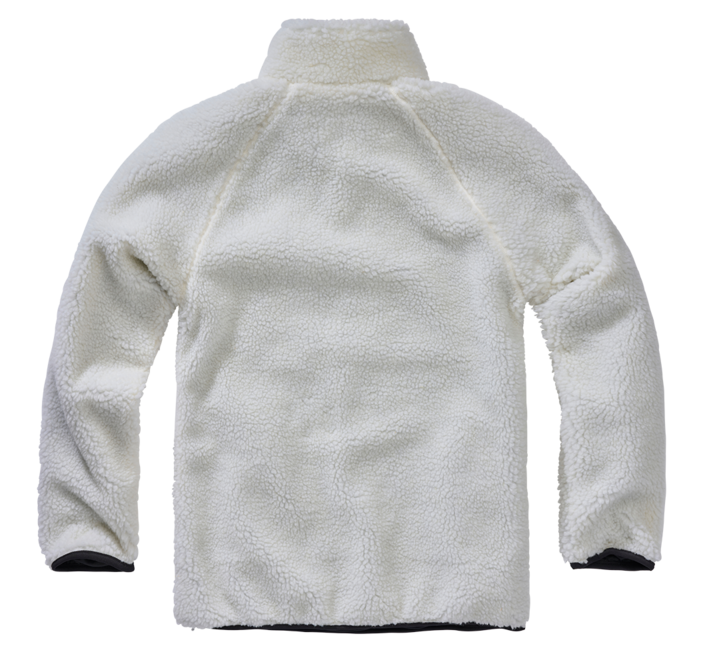 Brandit Teddyfleece Troyer Μπουφάν Fleece, Λευκό