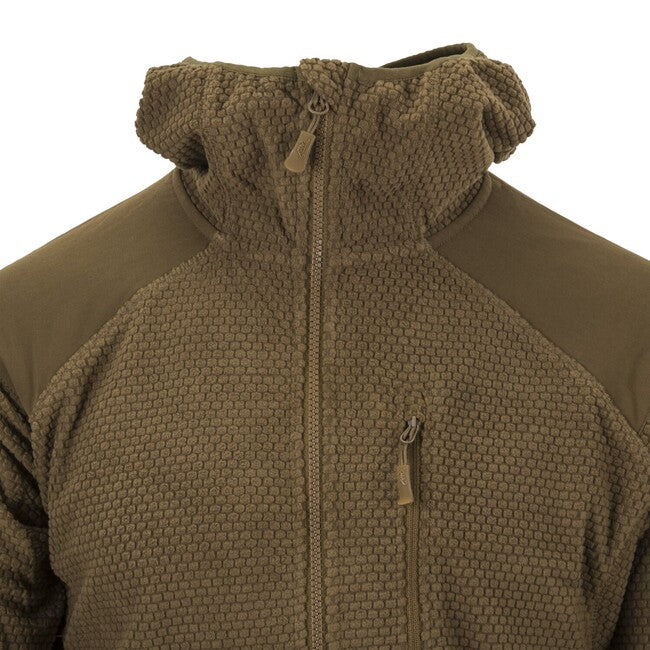 Helikon-Tex ALPHA HOODIE Φούτερ Grid Fleece, Shadow Grey