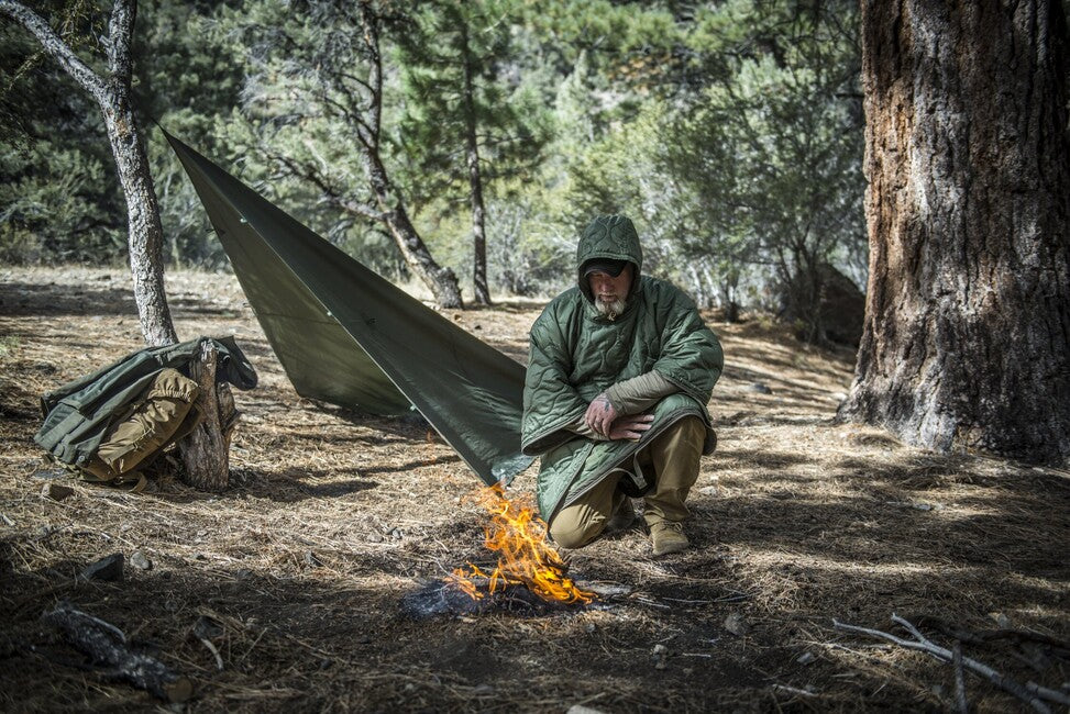 Helikon-Tex SWAGMAN ROLL Basic Εισαγωγή για Πόντσο, Coyote