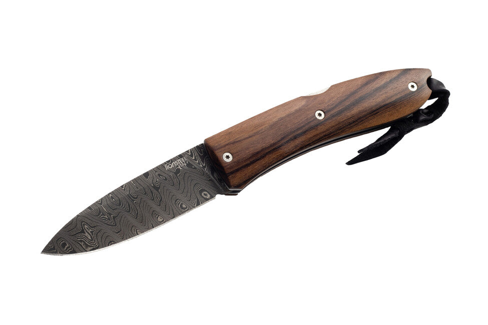 Lionsteel Opera Μαχαίρι Τσέπης με Λάμα Δαμασκό 8800D-ST