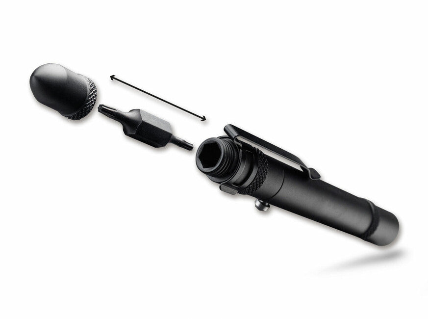 BÖKER® Bit-Pen Τακτικό Στυλό 11,2 cm, Μαύρο, Αλουμίνιο