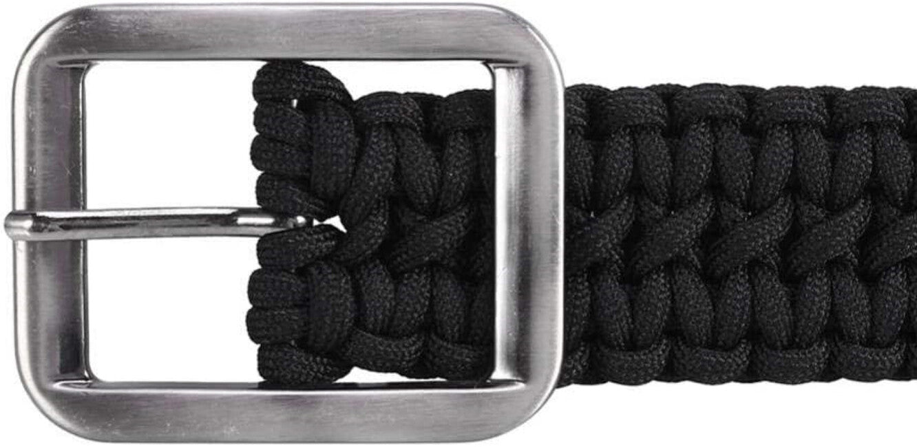 Origin Outdoors Ζώνη Paracord 120 cm, μαύρο
