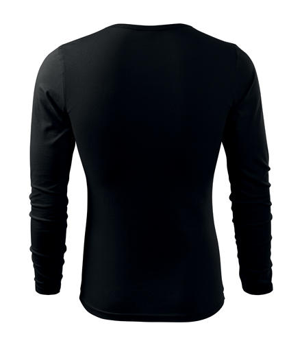Malfini Fit-T μπλουζάκι με μακρύ μανίκι 160g/m2, μαύρο