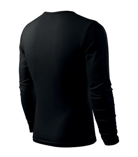 Malfini Fit-T μπλουζάκι με μακρύ μανίκι 160g/m2, μαύρο