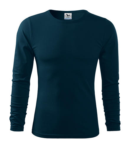 Malfini Fit-T Μακρυμάνικο Μπλουζάκι 160g/m2, σκούρο μπλε