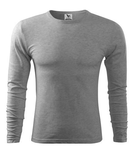 Malfini Fit-T Μακρυμάνικο Μπλουζάκι 160g/m2, γκρι
