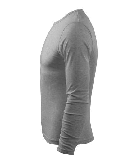 Malfini Fit-T Μακρυμάνικο Μπλουζάκι 160g/m2, γκρι