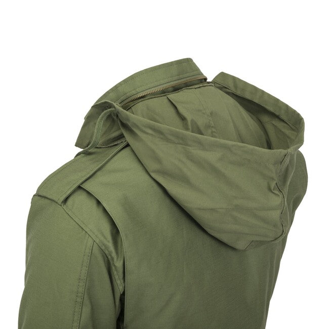 Helikon-Tex M65 μπουφάν NyCo Sateen, λαδί-πράσινο