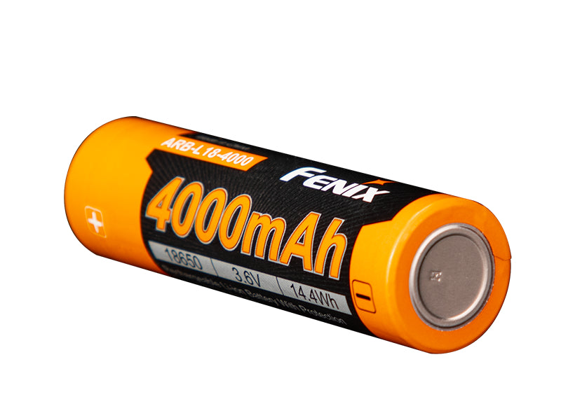 Fenix Μπαταρία Επαναφορτιζόμενη 18650 4000 mAh (Li-Ion)