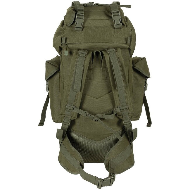 MFH MOLLE Σακίδιο Πλάτης 65L με Αλουμινένια Ράβδο, OD green
