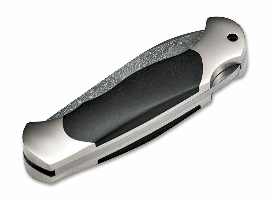 BÖKER® Scout Spearpoint Σουγιάς Τσέπης 7,9 cm, Δαμασκηνός Χάλυβας, Ξύλο