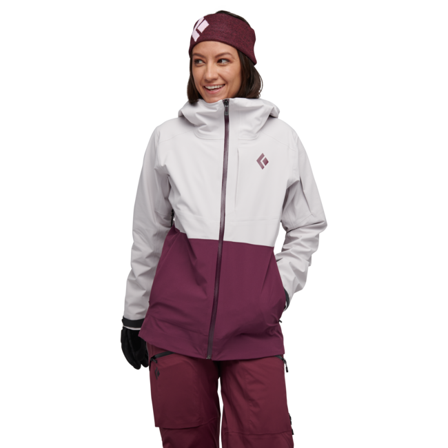 Black Diamond Recon Stretch Ski Shell μπουφάν σκι γυναικείο, ice pink-blackberry