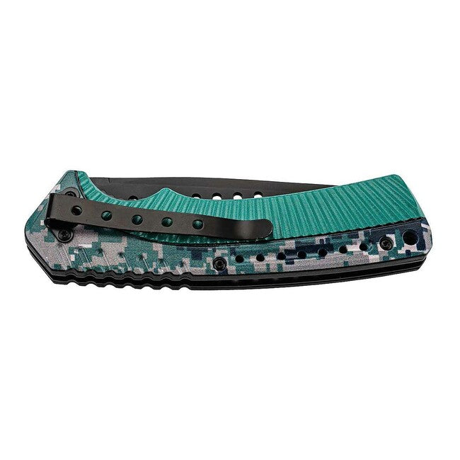 Herbertz Μαχαίρι Τσέπης, Ψηφιακή Παραλλαγή Camo, 8,7cm, Πλαστικό