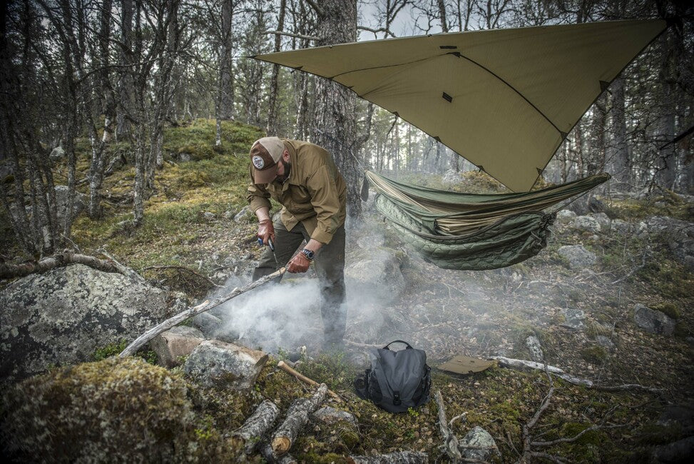 Helikon-Tex SUPERTARP Μικρή Σκηνή Προστασίας, Σκούρο Γκρι