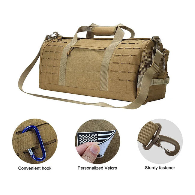 Dragowa Tactical Τσάντα Ταξιδίου 36L, Μαύρη
