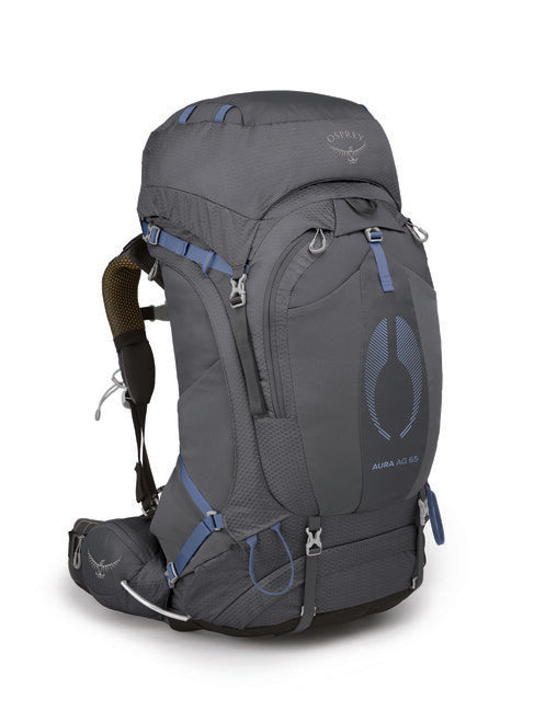 OSPREY AURA AG 65 Σακίδιο Πλάτης Τουρισμού, Tungsten Grey