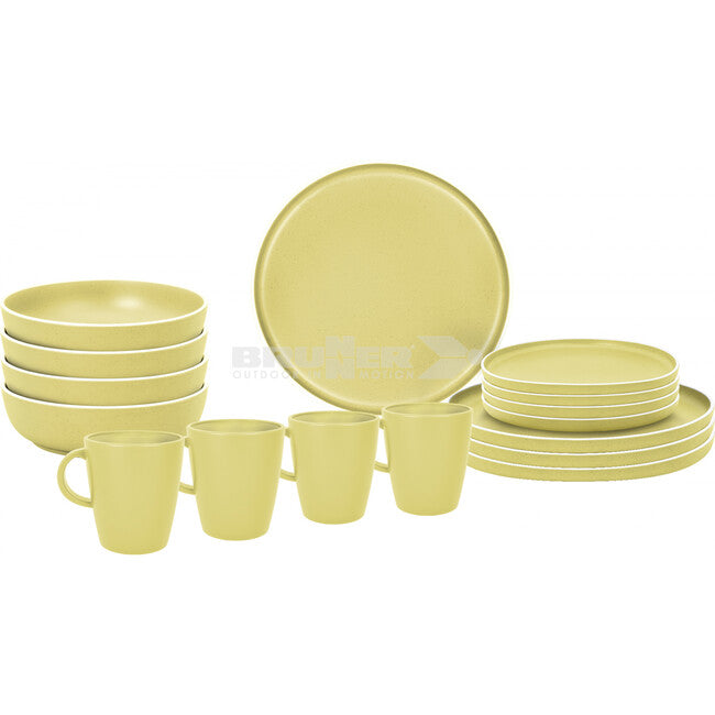 Brunner Lunch Box Dolomit Σετ Κατσαρόλας Κάμπινγκ, Κίτρινο