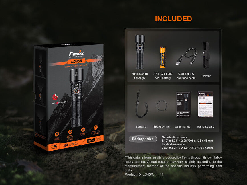 Fenix LD45R φακός εστίασης