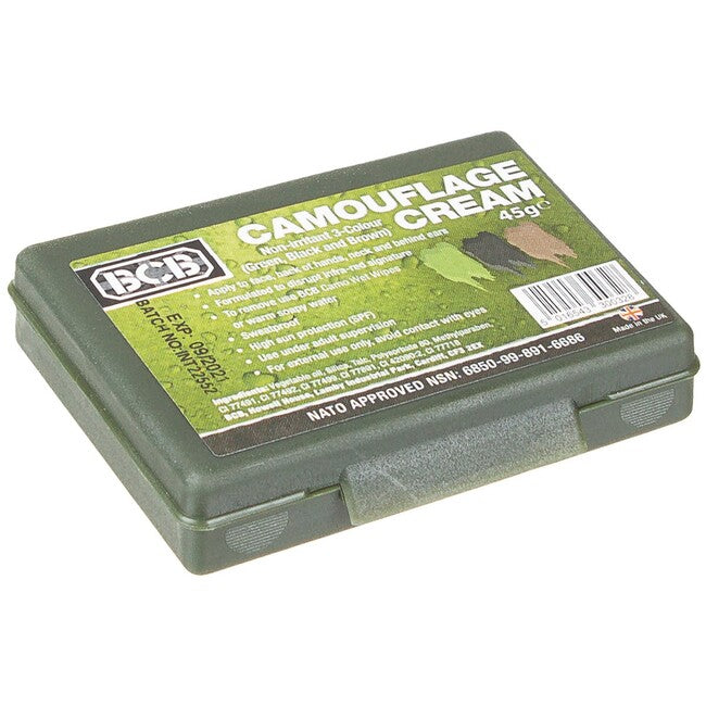 MFH GB Camo Χρώμα Προσώπου με Καθρέφτη, 3 χρώματα, 45 g