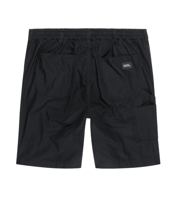Vintage Industries Worker cargo shorts, black