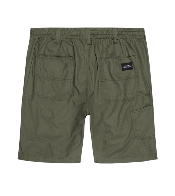 Vintage Industries Worker cargo shorts, olive drab