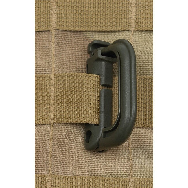 MFH Κάραβίνα MOLLE Πλαστική, OD green, 2 τεμάχια
