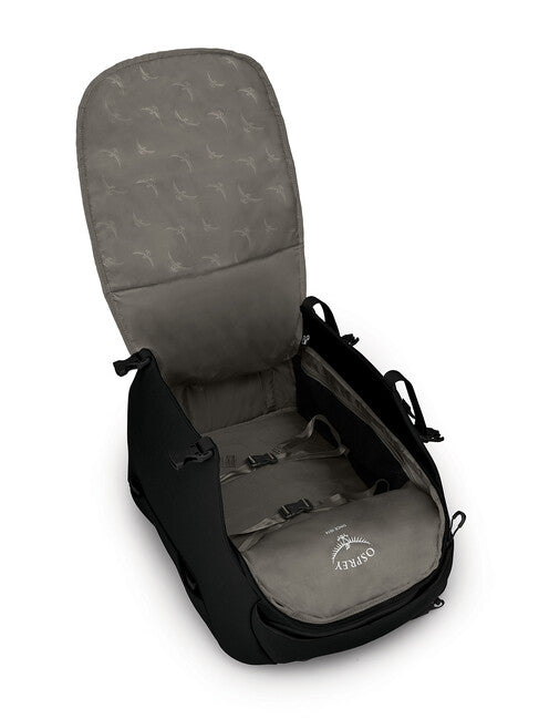 OSPREY PORTER 46 Σακίδιο Πλάτης Πόλης, Μαύρο
