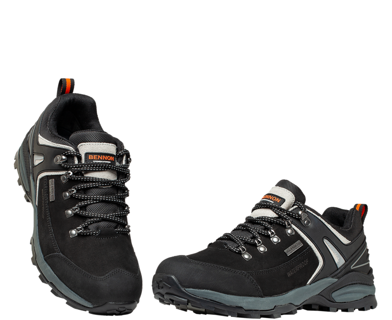 BENNON SALVADOR O2 Low Παπούτσια Outdoor, Μαύρο