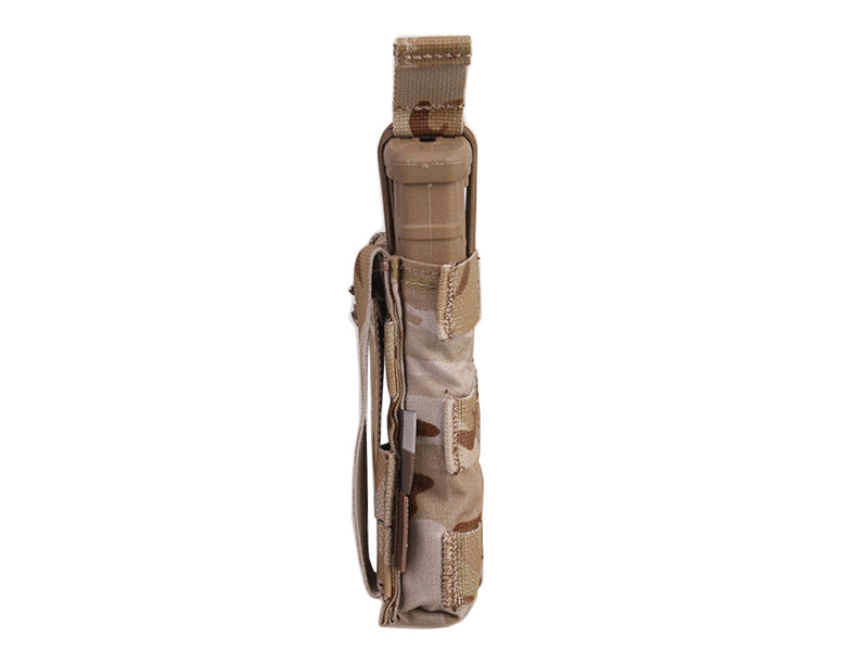 Emersongear Διπλή Αρθρωτή Ανοιχτή Θήκη Περιοδικών 5.56, Multicam Arid