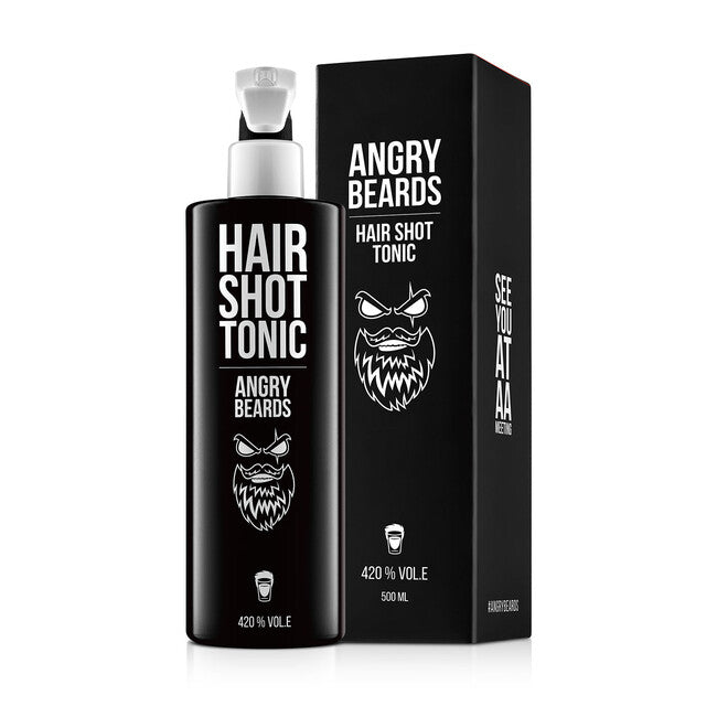 ANGRY BEARDS Hair Shot tonik za lase, 100 ml