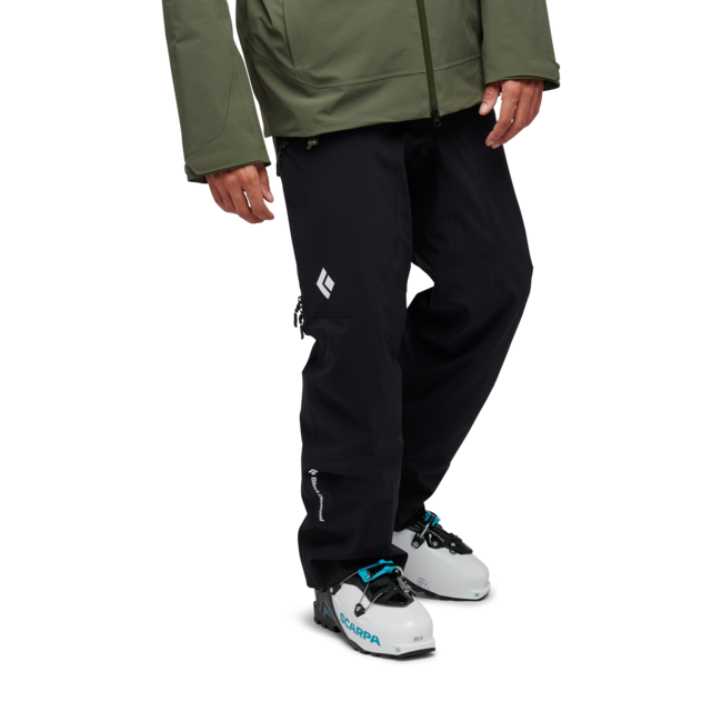 Black Diamond Recon Insulated παντελόνι ανδρικό, μαύρο
