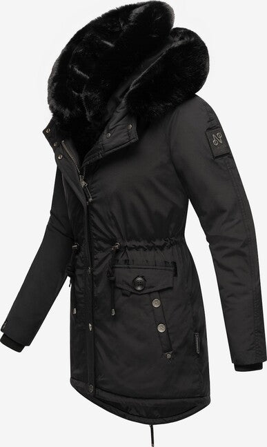 Navahoo Sweety Deluxe Parka Χειμώνα Γυναικεία, Μαύρο