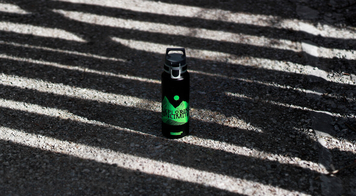 SIGG WMB Traveller Αλουμινένιο Μπουκάλι Νερού Pathfinder Black, 1 L