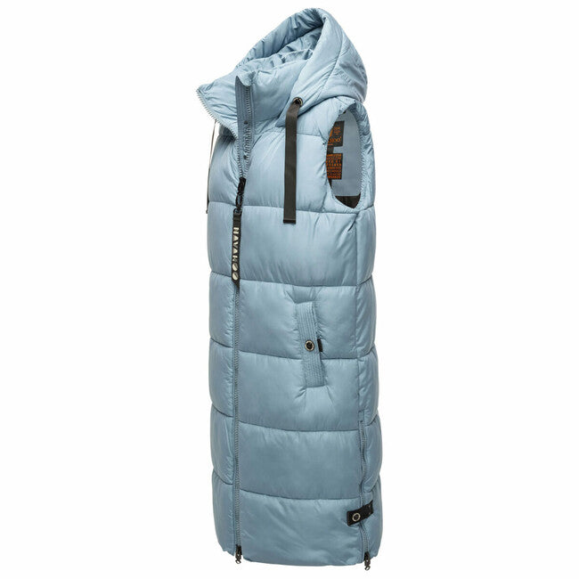 Navahoo Schnuffelchen Μακρύ Αμάνικο Γιλέκο Γυναικείο, Powder Blue