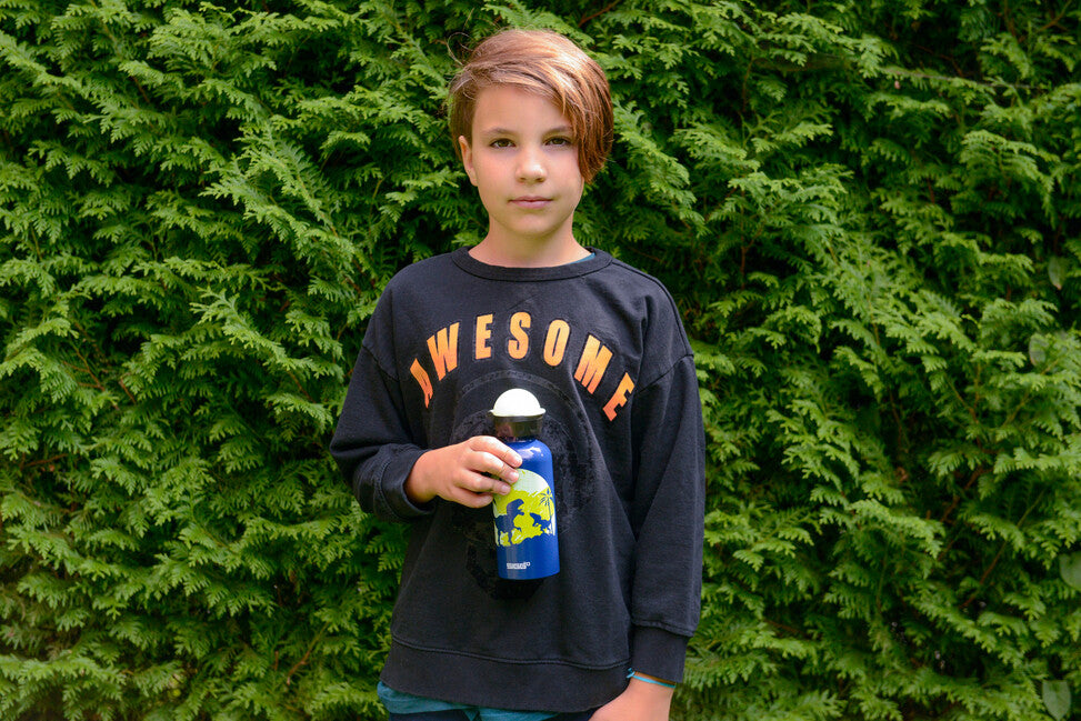 SIGG Kids Αλουμινένιο Μπουκάλι Νερού Glow Moon Dinos, 0,4 l