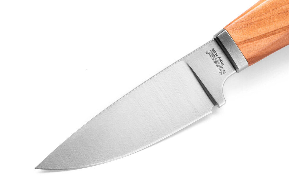 Lionsteel WILLY WL1 UL μαχαίρι σταθερής λάμας με χεράκι από ξύλο ελιάς