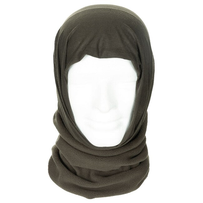 MFH Κασκόλ Fleece με Κάλυμμα Κεφαλής, OD green