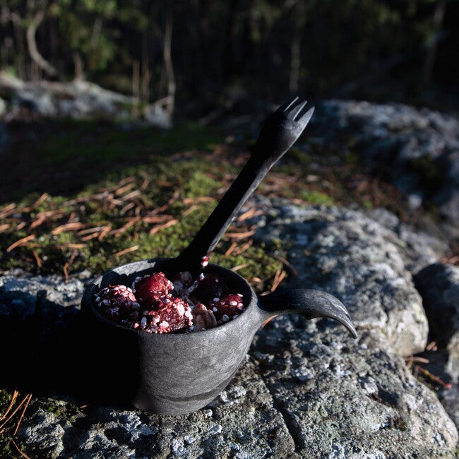 Kupilka Spork 225 Κουτάλι και Πιρούνι σε Ένα, Μαύρο