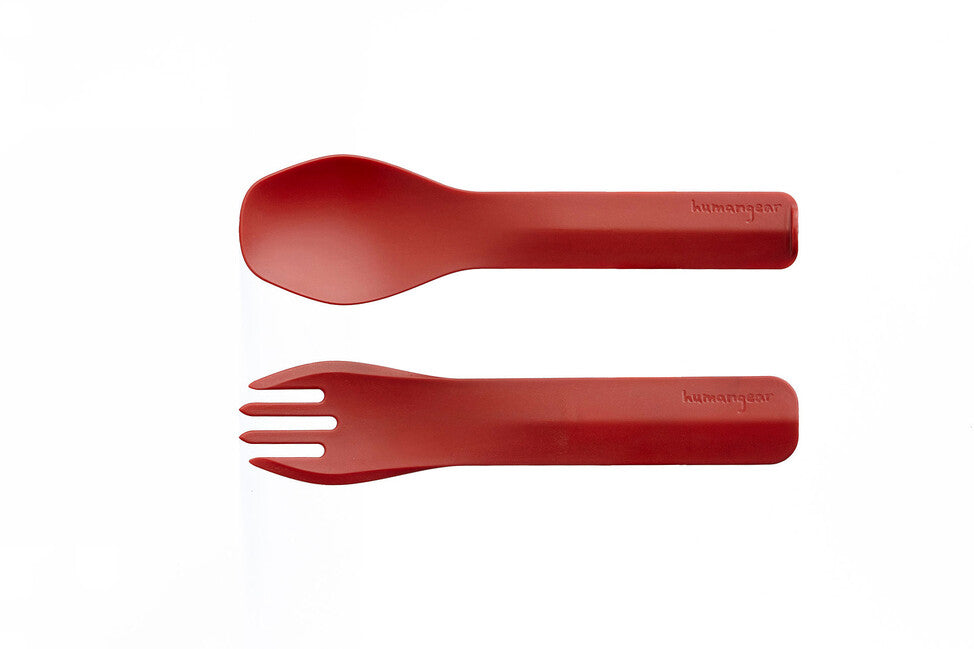 Humangear GoBites DUO Σετ Μαχαιροπίρουνων, Κόκκινο