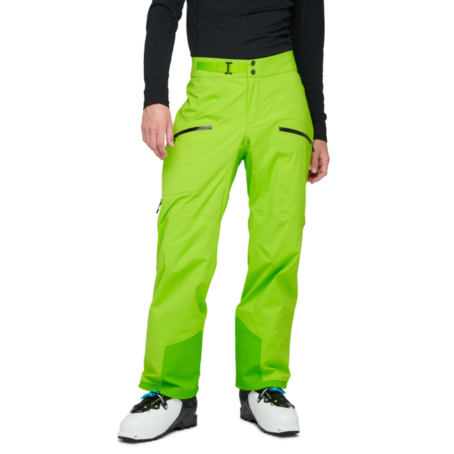 Black Diamond Recon Lt Stretch παντελόνι ανδρικό, κίτρινο-πράσινο