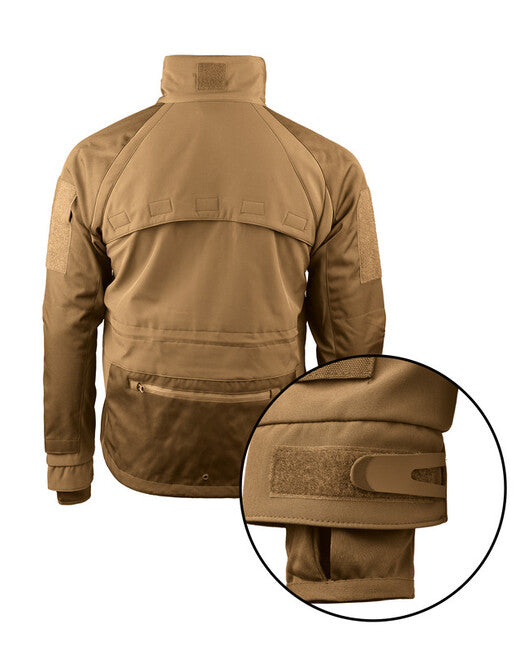 Mil-Tec SOFTSHELL PLUS μπουφάν, coyote brown
